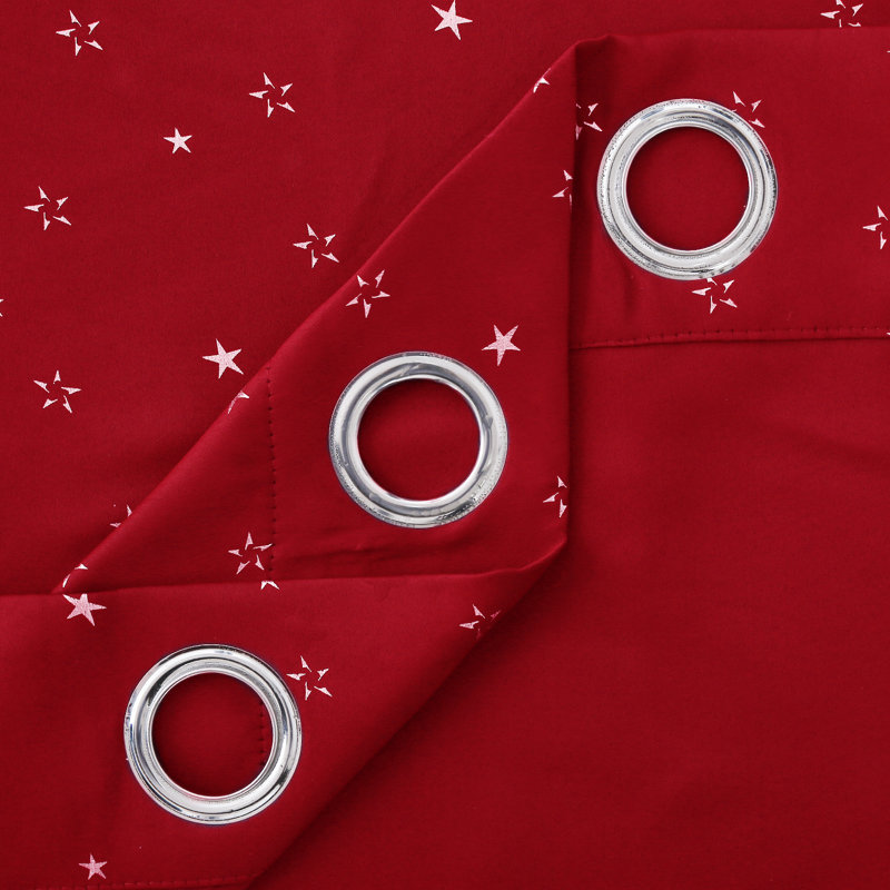 Ebern Designs Valirie Polyester Blackout Curtain Pair & Reviews Wayfair